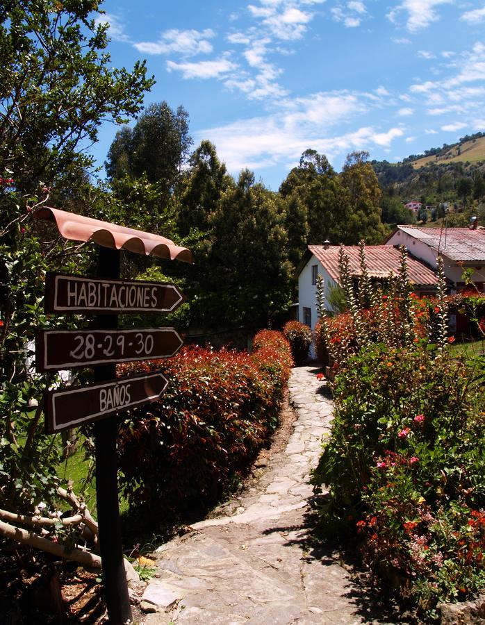 Hotel Rural La Esperanza Suesca Eksteriør billede