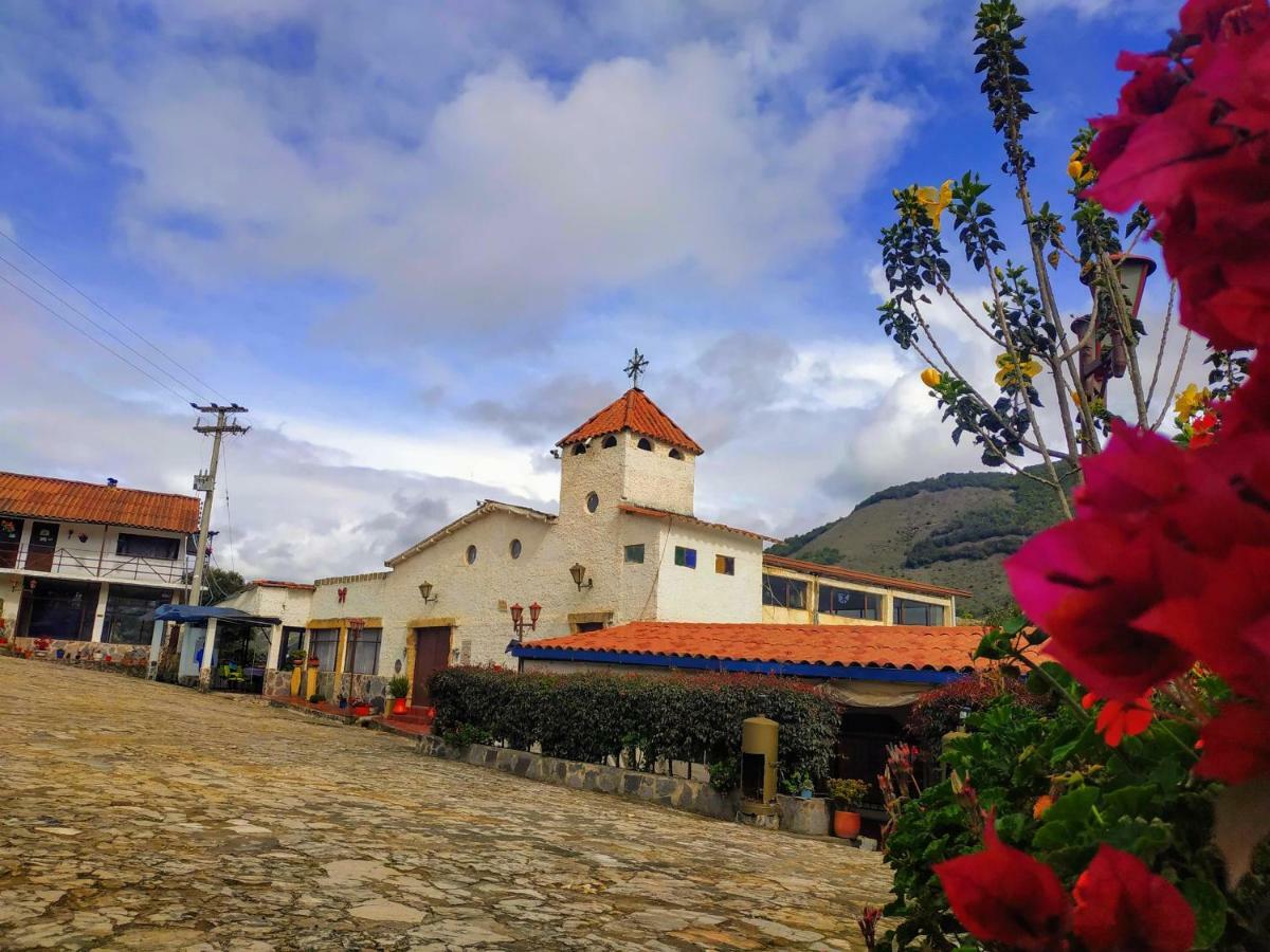 Hotel Rural La Esperanza Suesca Eksteriør billede